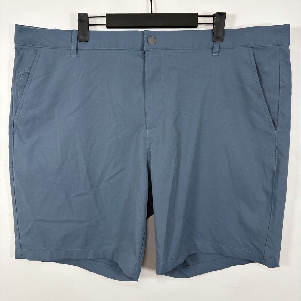 PUMA Golf Shorts Mens Size 42 Blue 8” Inseam Performance Stretch Grip Waist